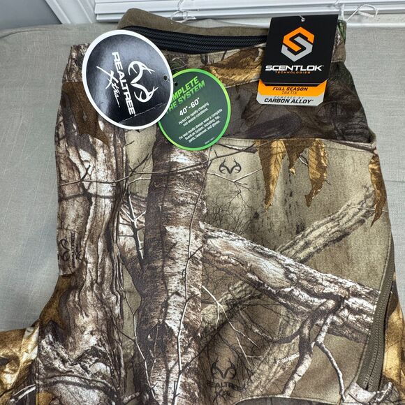 Men’s ScentLok Full Season Taktik RealTree Hunting Pants XXL Carbon, Cargo, NWT - Picture 1 of 16